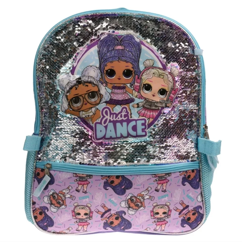 L.O.L. Surprise! Just Dance Sequin Backpack - Purple and Blue